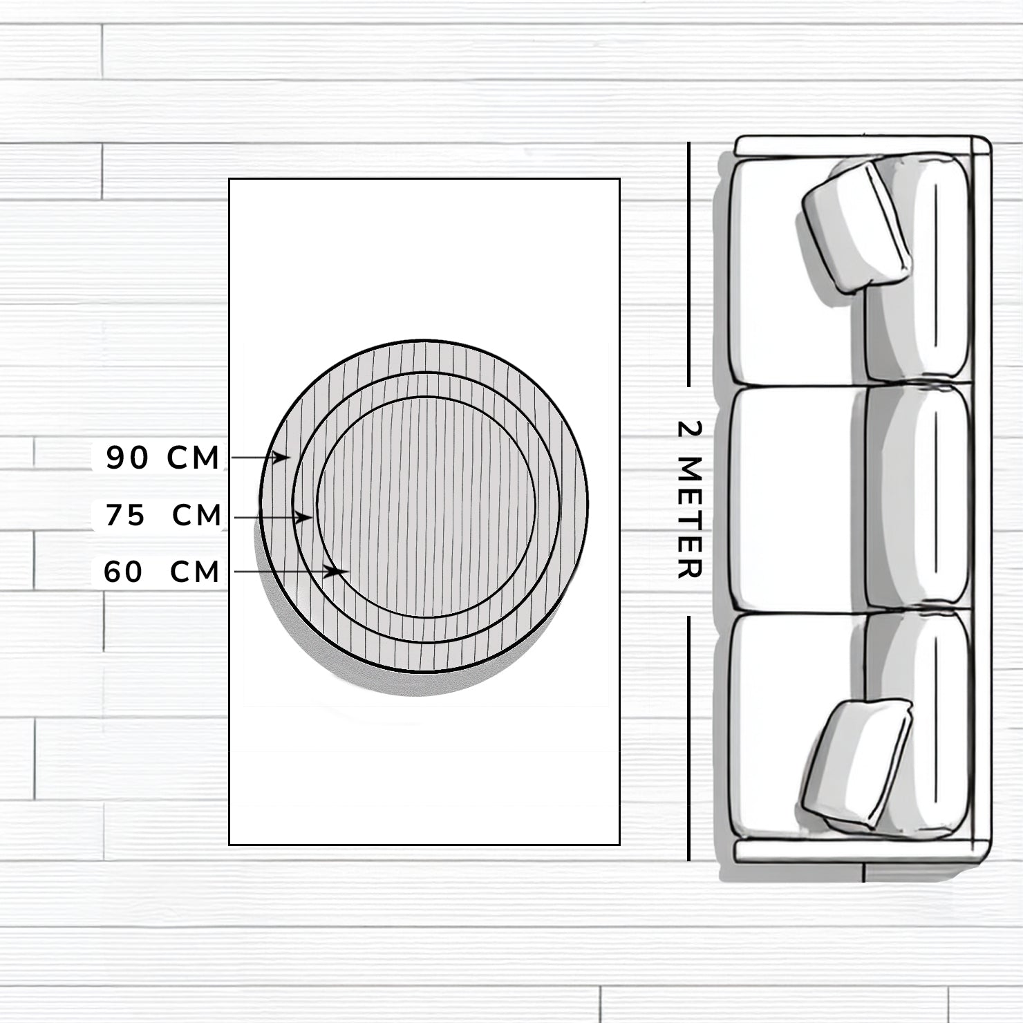 SOFABORD I MASSIVT EGETRÆ 'NIVA'