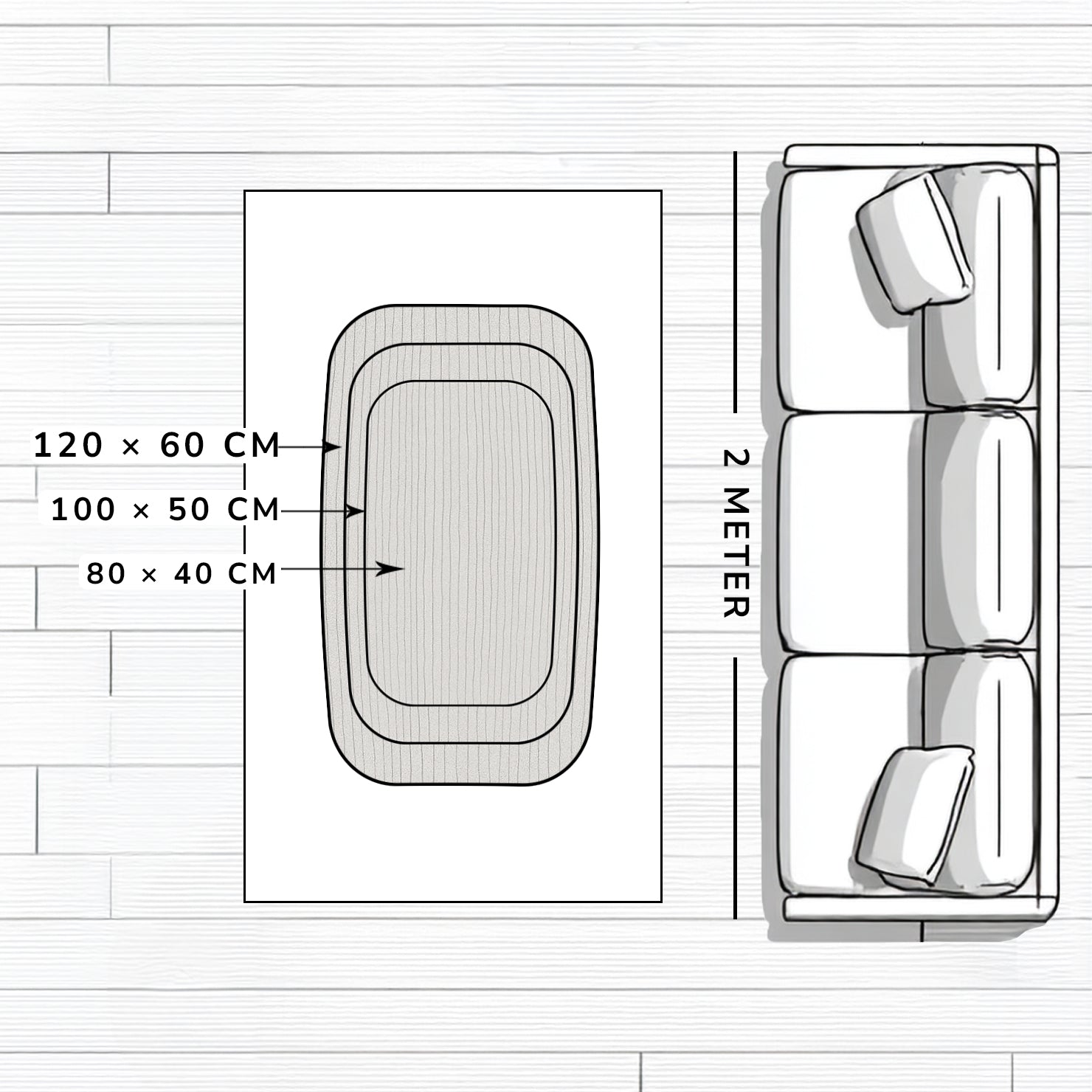 SOFABORD I MASSIVT EGETRÆ 'LIV'