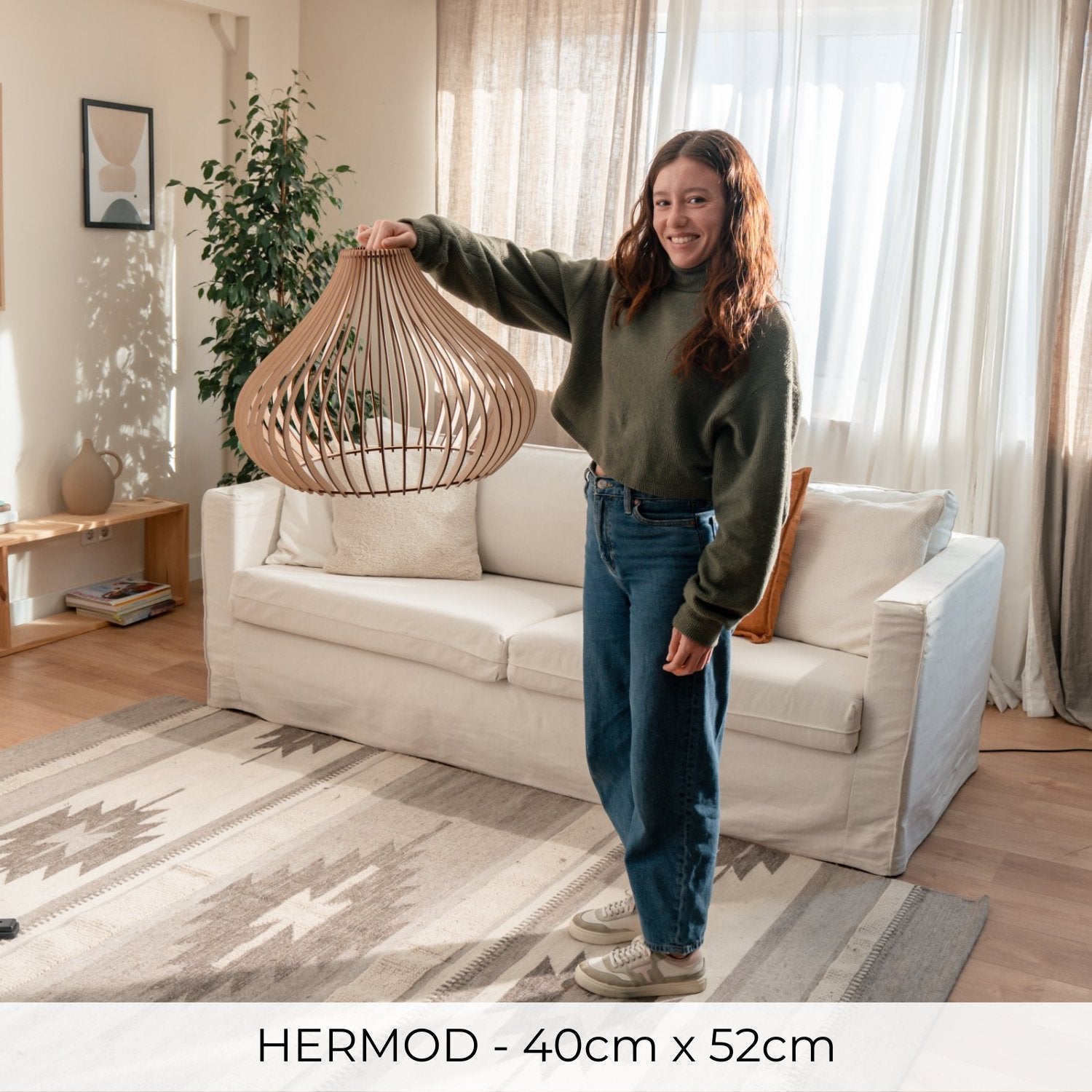 Trælampe<br>'Hermod'
