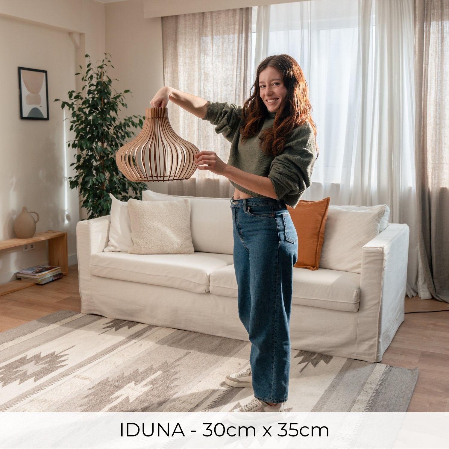 Trælampe<br>'Iduna'