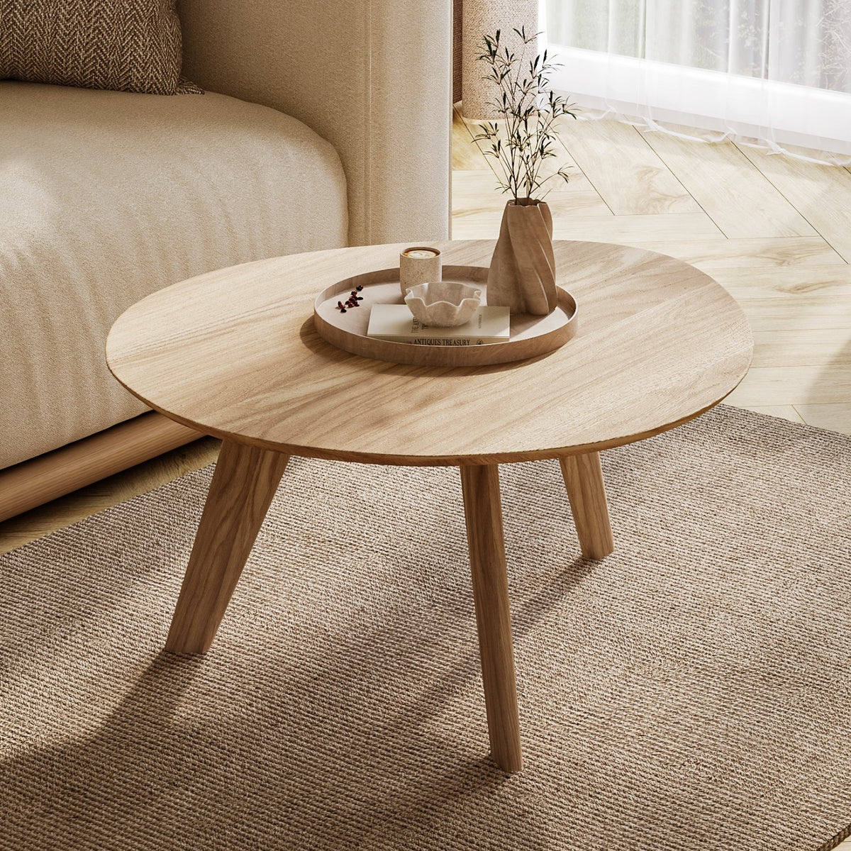 Sofabord ELVA i FSC®-certificeret massivt træ