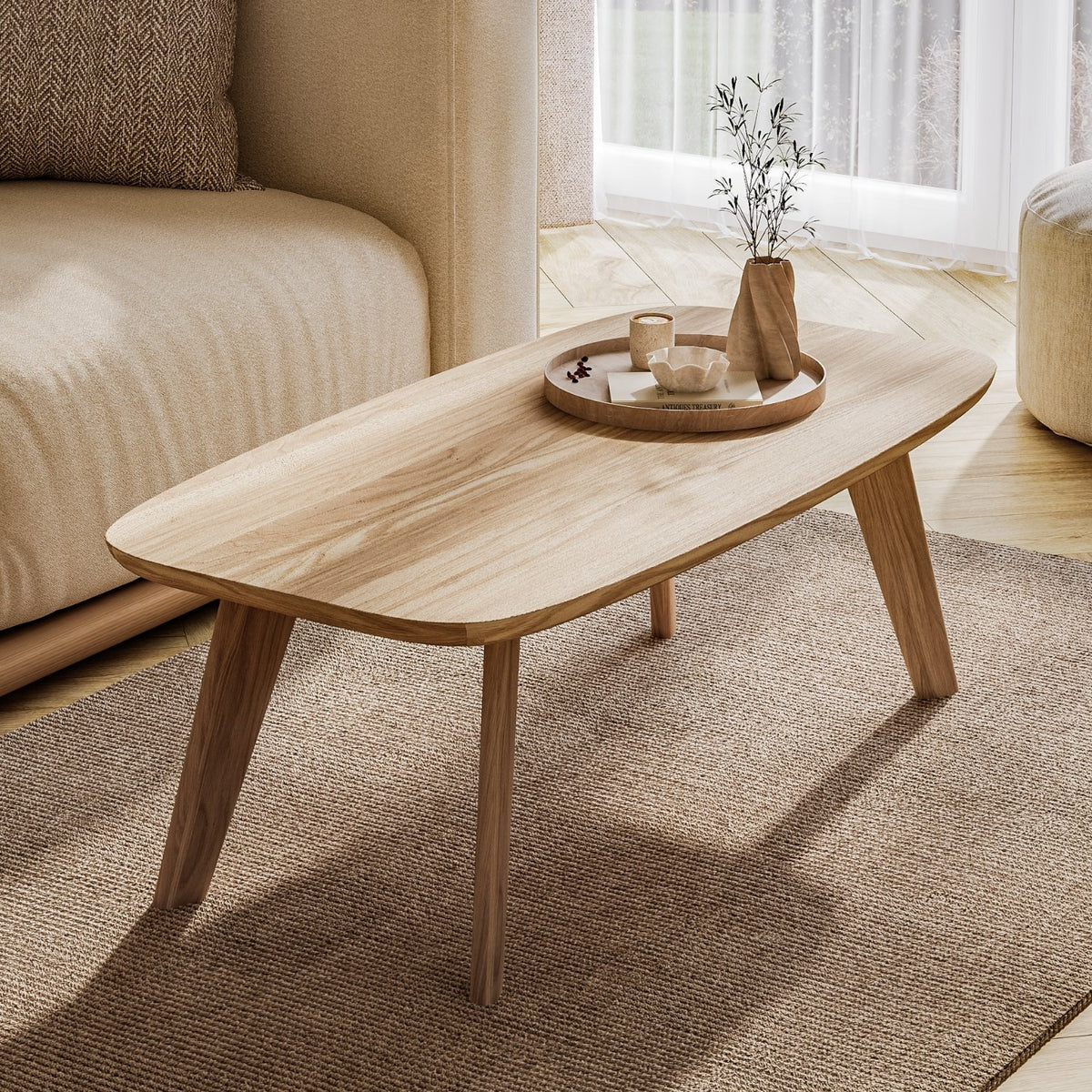 Sofabord LIV i FSC®-certificeret massivt træ