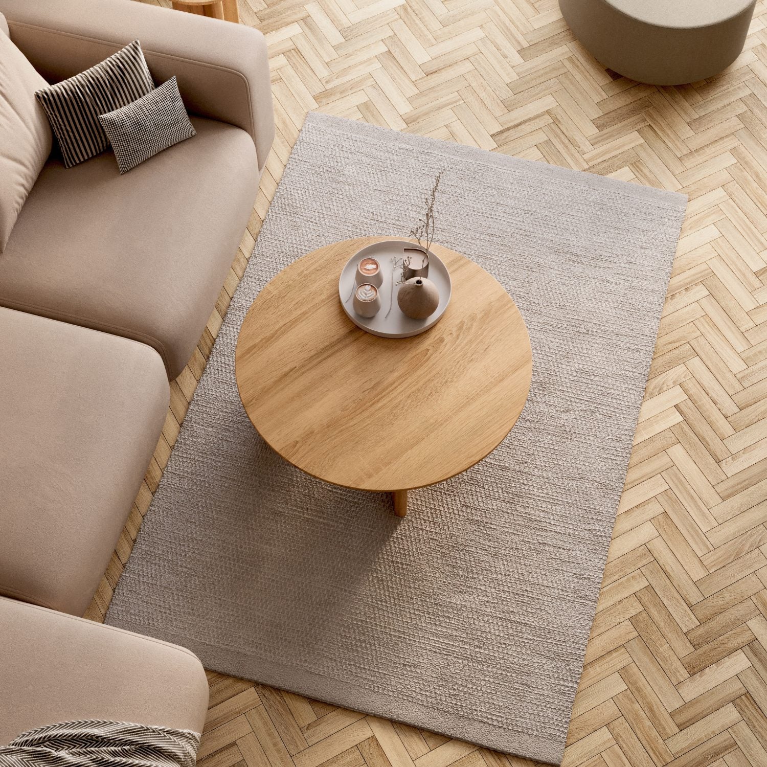 SOFABORD I MASSIVT EGETRÆ 'NIVA'