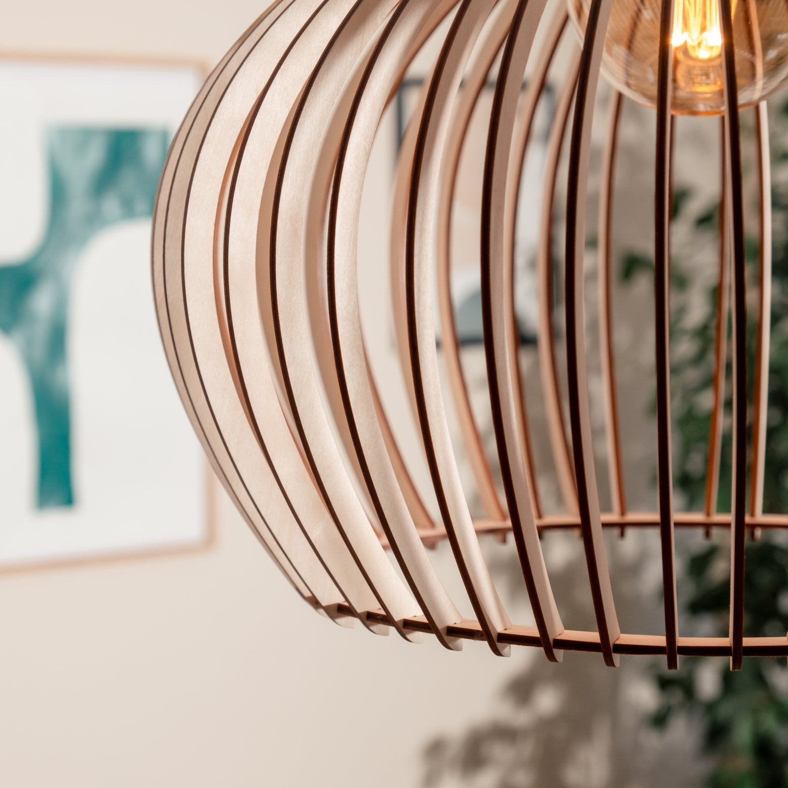 Trælampe<br>'Baidur'