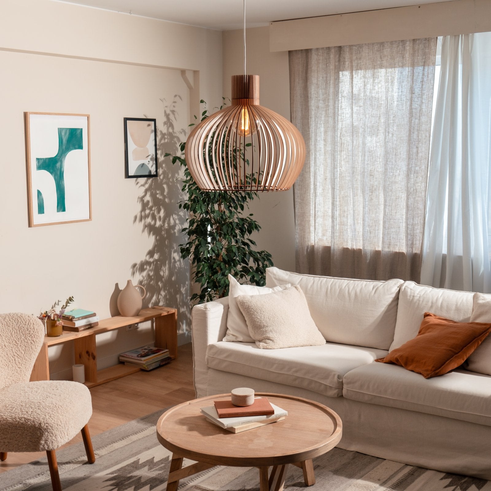 Trælampe<br>'Baidur'
