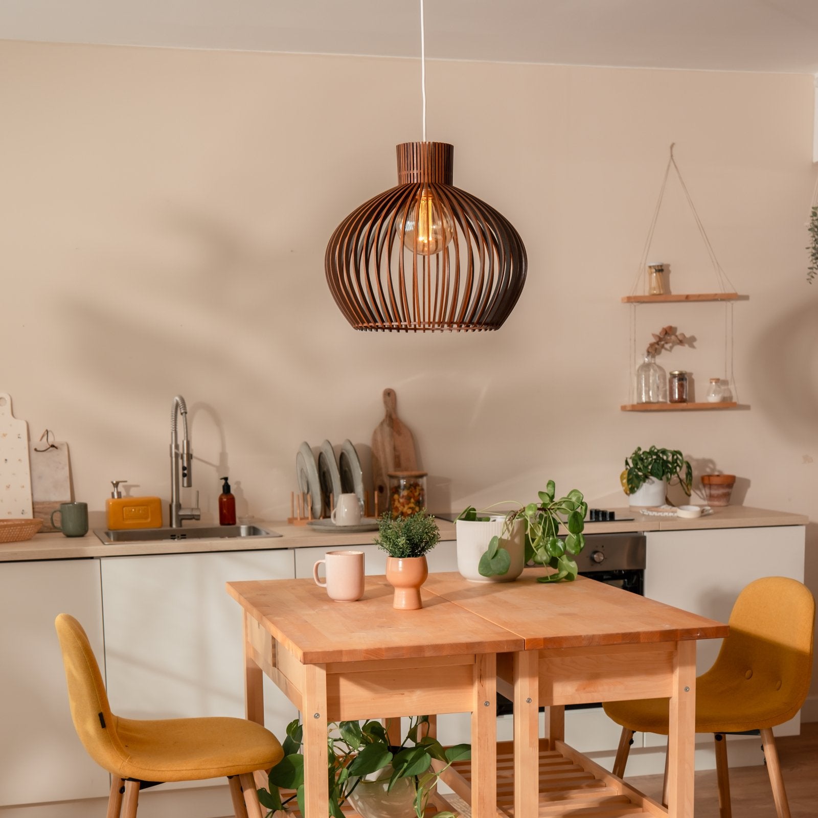 Trælampe<br>'Baidur'