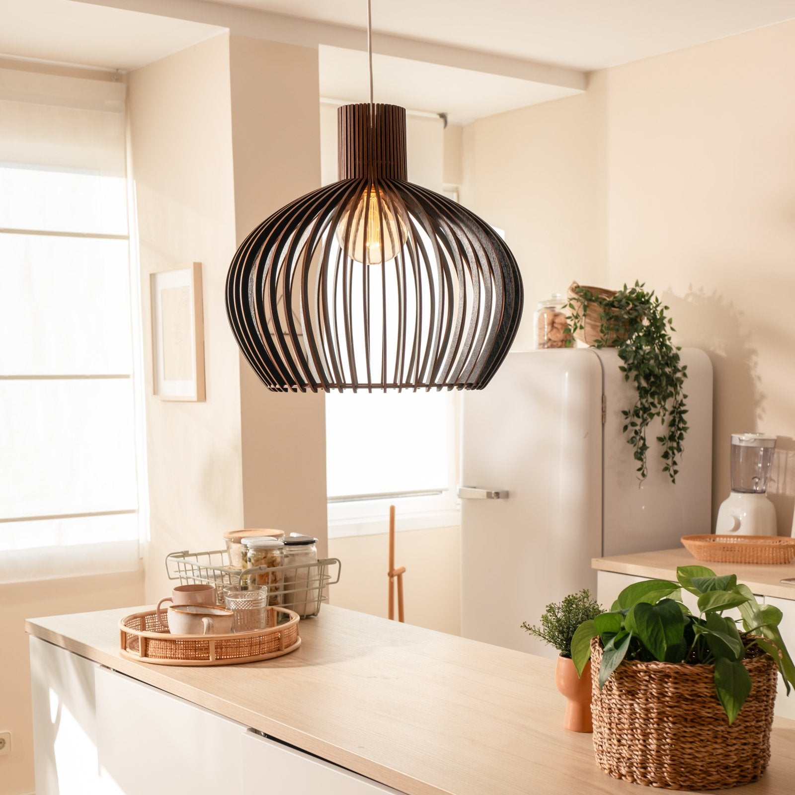 Trælampe<br>'Baidur'