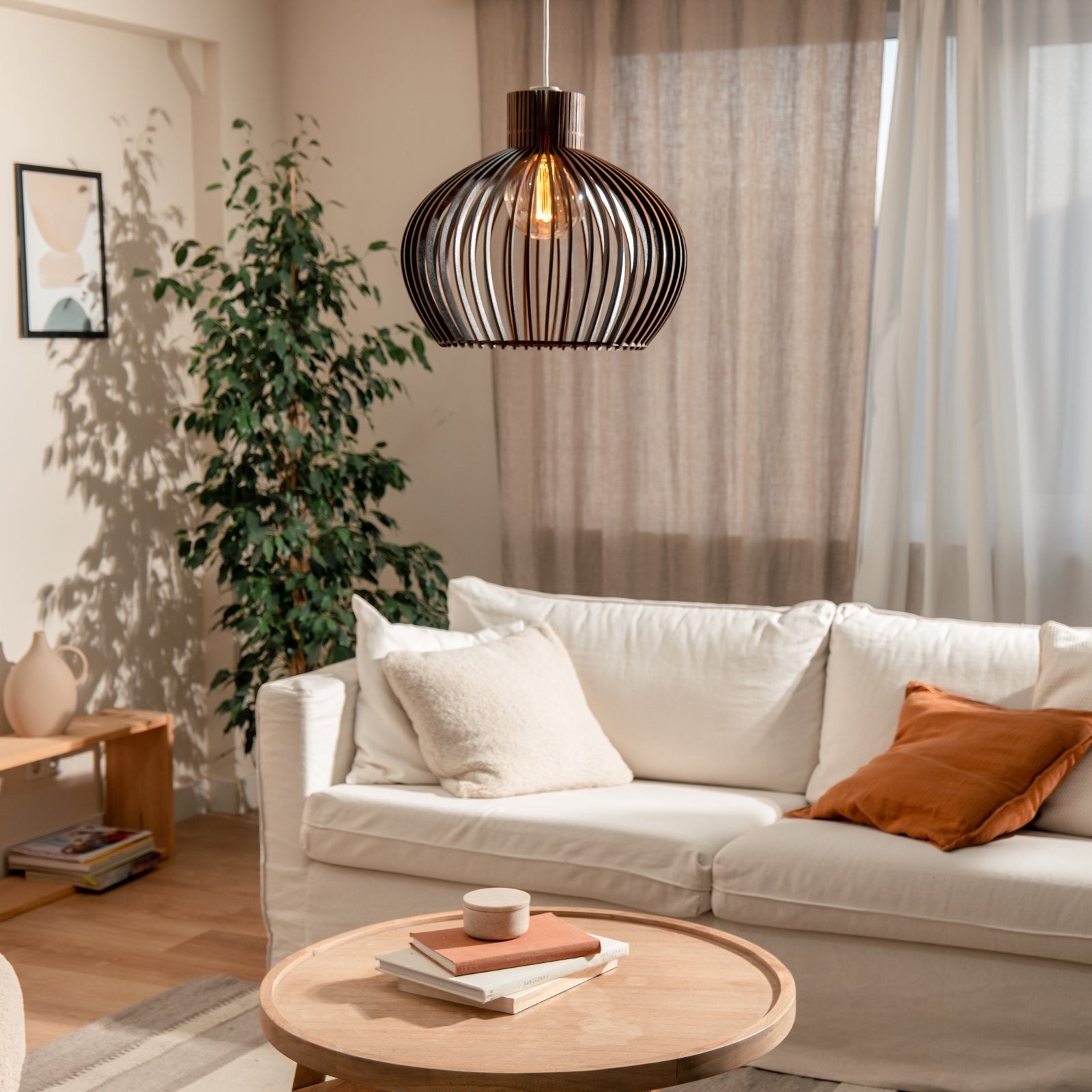 Trælampe<br>'Baidur'