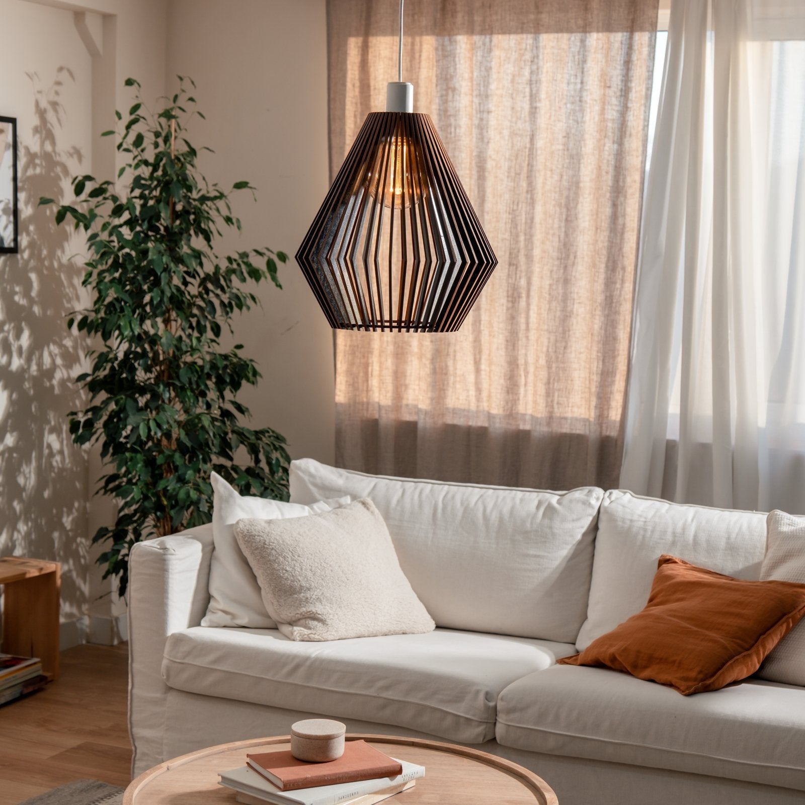 Trælampe<br>'Njörd'