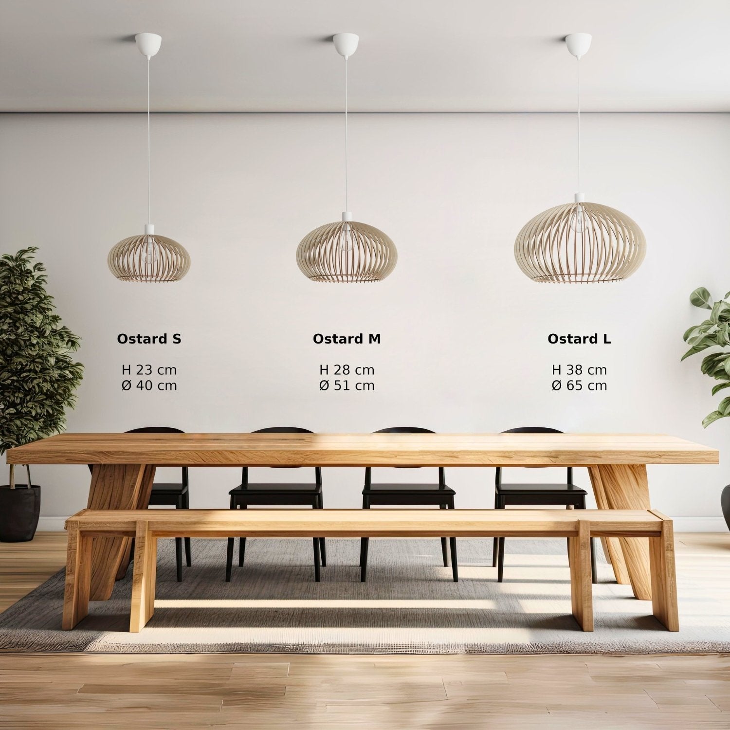 Trælampe<br>'Ostard'