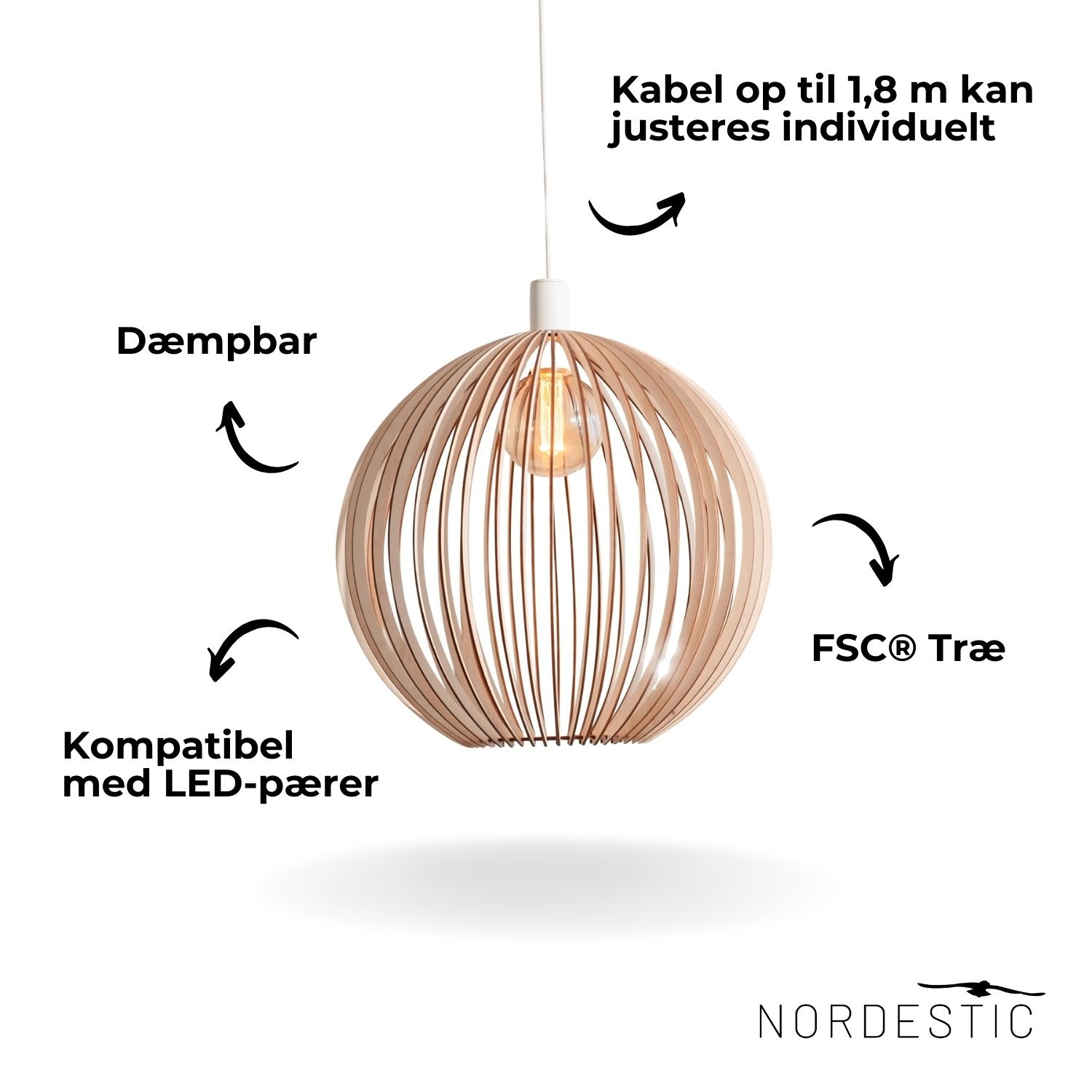 Trælampe<br>'Forseti'