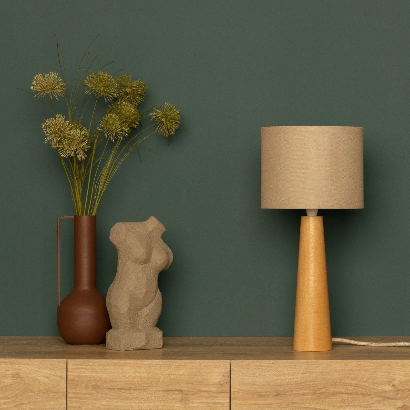 Bordlampe 'Flaske' - nordesticdk