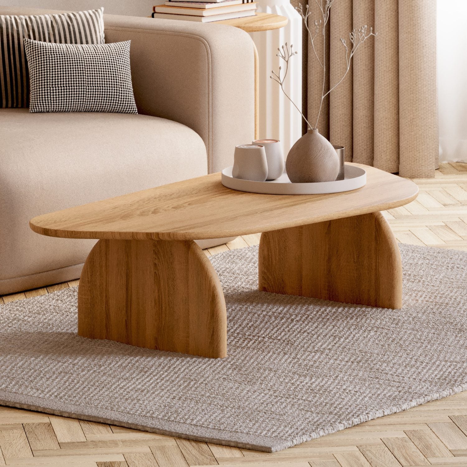 SOFABORD I MASSIVT EGETRÆ 'EIRA'