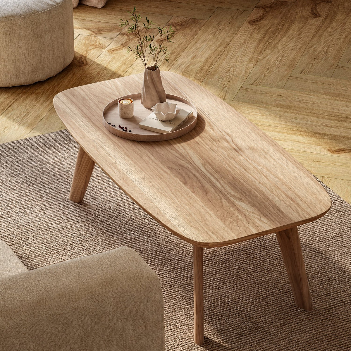 Sofabord LIV i FSC®-certificeret massivt træ