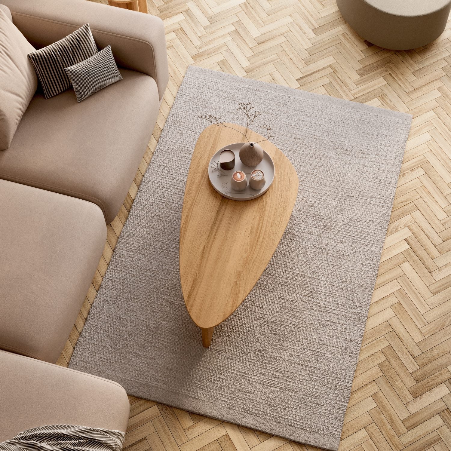 SOFABORD I MASSIVT EGETRÆ 'TOVA'