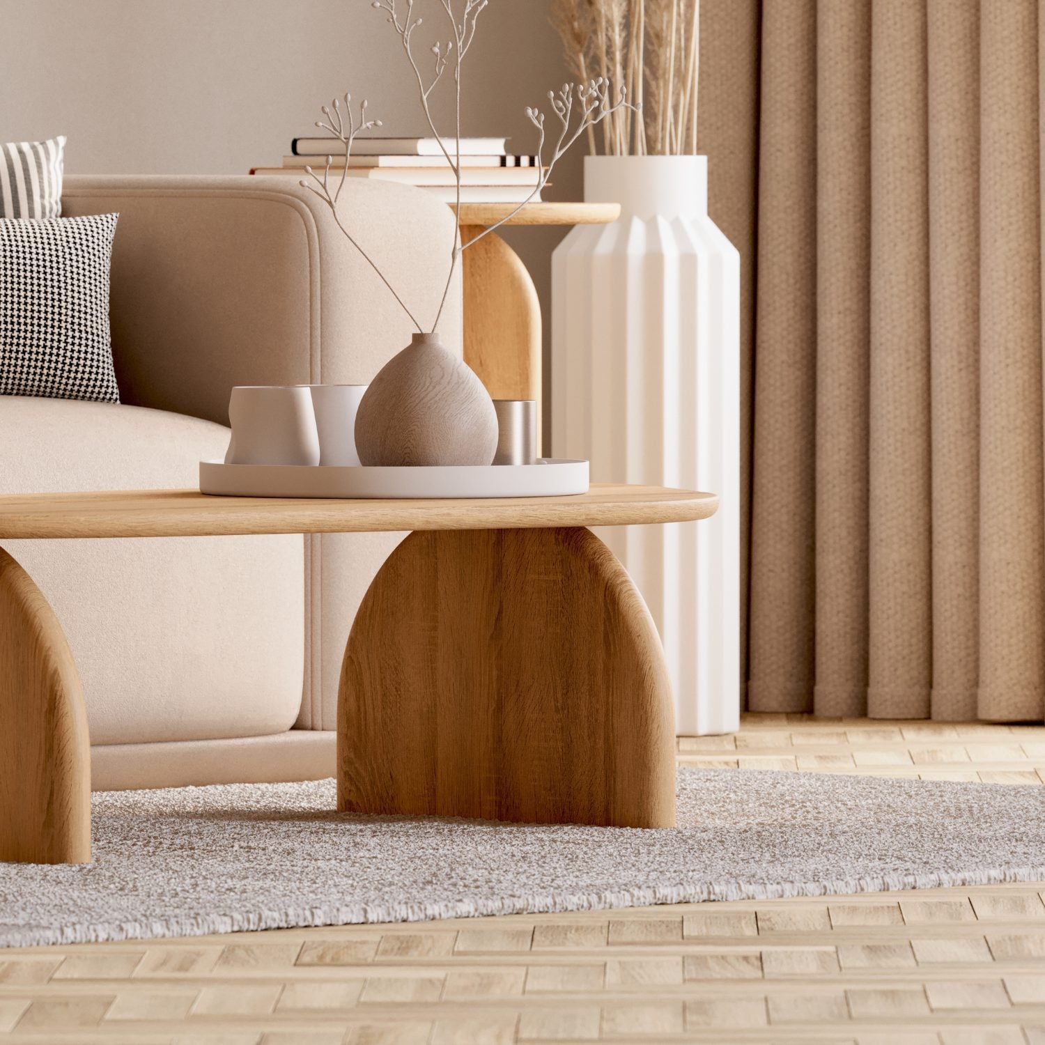 SOFABORD I MASSIVT EGETRÆ 'EIRA'