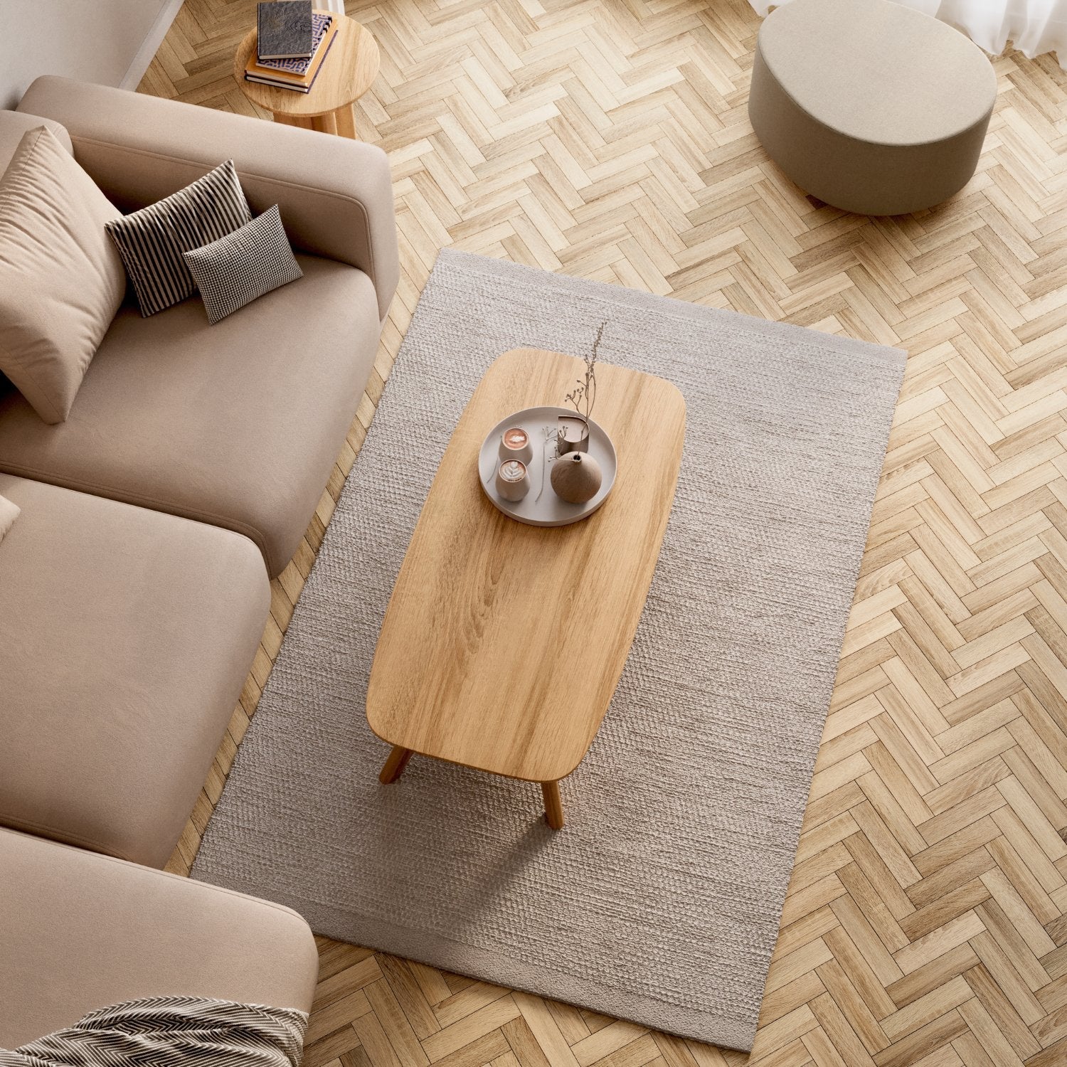 SOFABORD I MASSIVT EGETRÆ 'LIV'