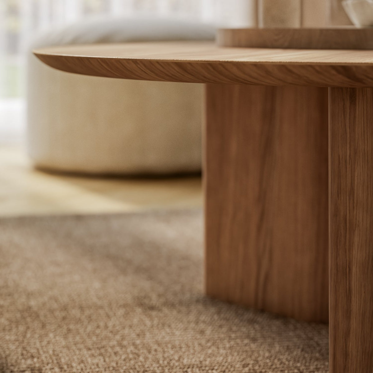 Sofabord NIVA i FSC®-certificeret massivt træ