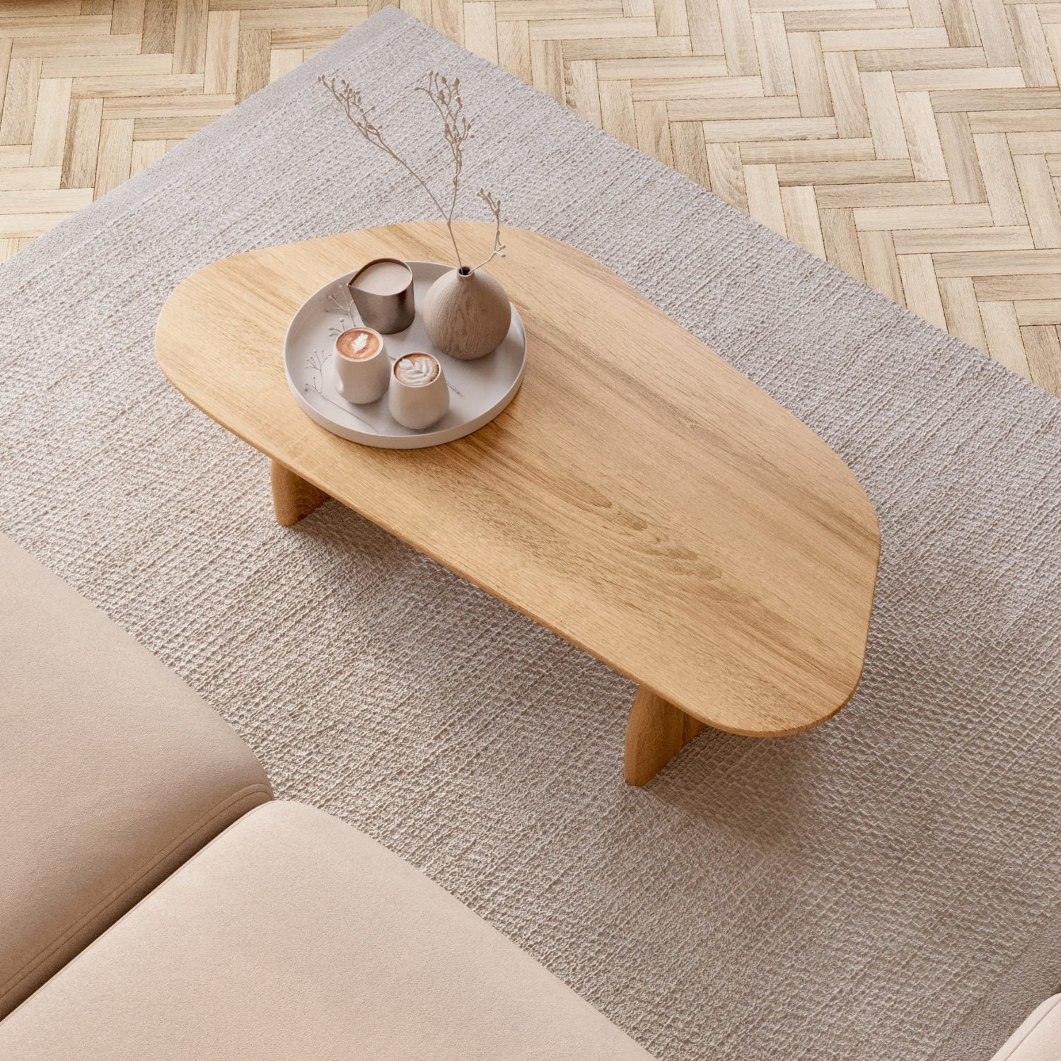 SOFABORD I MASSIVT EGETRÆ 'EIRA'