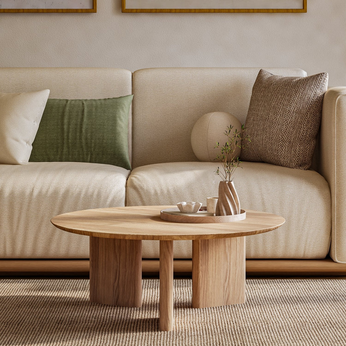 Sofabord NIVA i FSC®-certificeret massivt træ